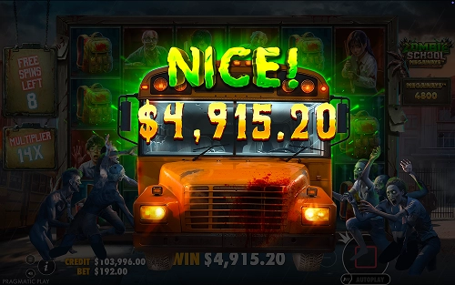 acción,RTP ,free spins,Zombie School Megaways,slot,casino,juegos777