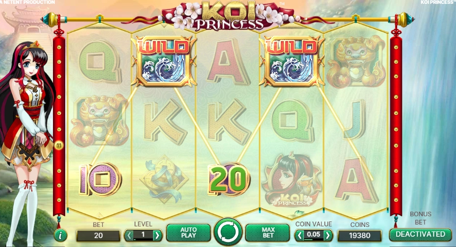 KOI Princess,NetEnt,tragamonedas,juego gratis,jugar gratis,casinos online,casino línea,juegos friv,juega enlinea,juegos-777