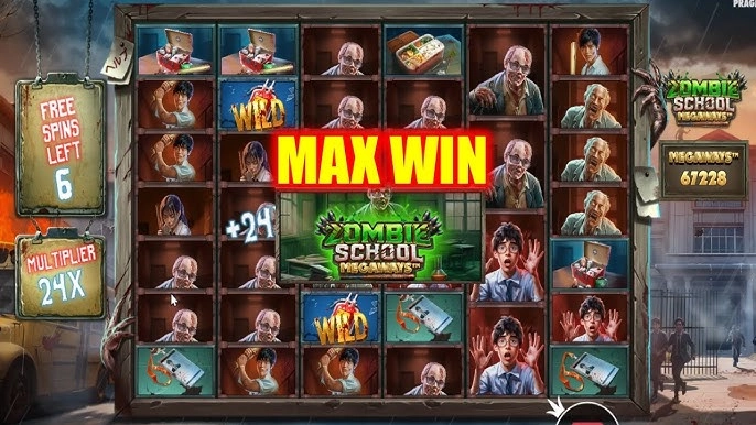 acción,RTP ,free spins,Zombie School Megaways,slot,casino,juegos777