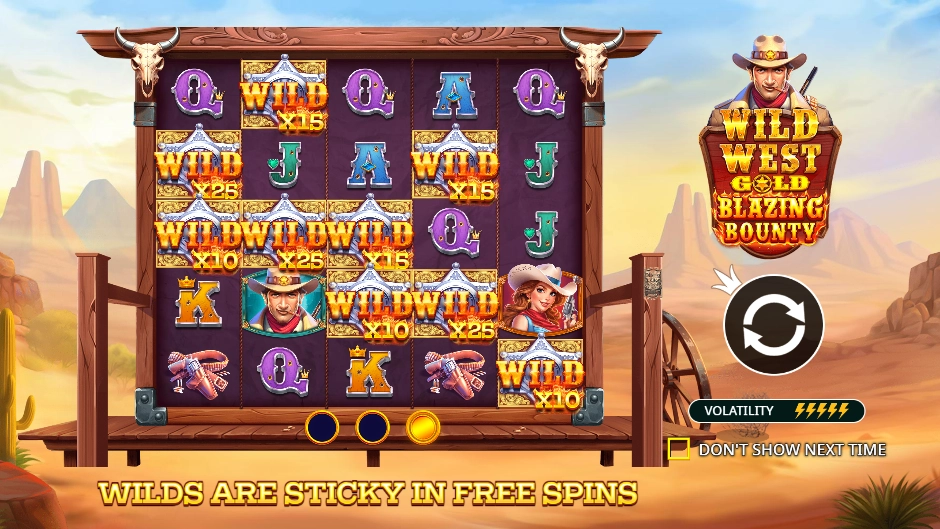 wilds,free spins,wild west gold blazing bounty,slot,casino,juegos777