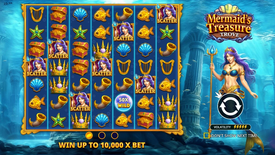 Mermaid’s Treasure Trove,slot,casino online,juegos777