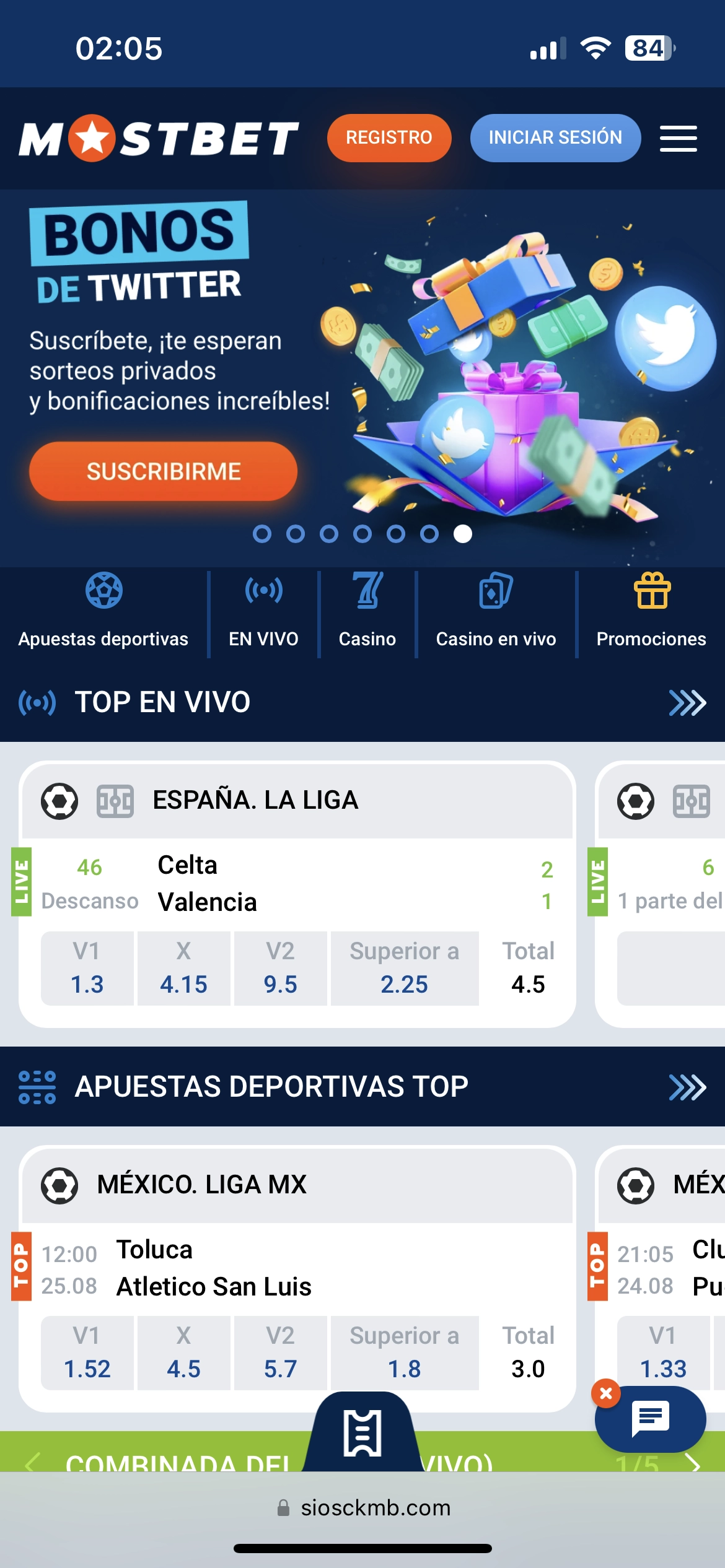 MostBet Casino Inicio