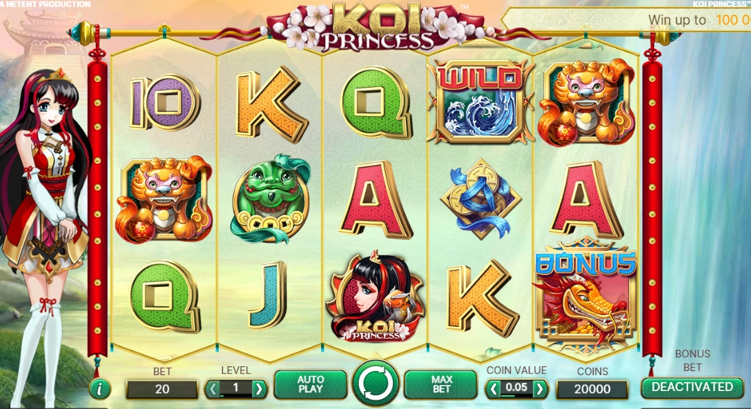 KOI Princess,NetEnt,tragamonedas,juego gratis,jugar gratis,casinos online,casino línea,juegos friv,juega enlinea,juegos-777