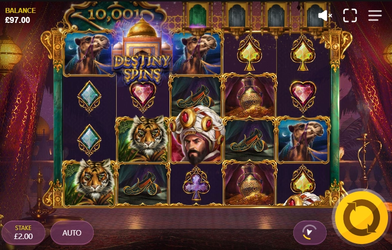 10,001 Nights,red tiger,tragamonedas,juego gratis, jugar gratis,casinos online,casino línea,juegos friv