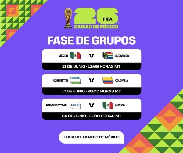 calendario Mundial 2026,fechas Mundial 2026,horarios Mundial 2026,sedes Mundial 2026,Mundial 2026,casino,juegos 777