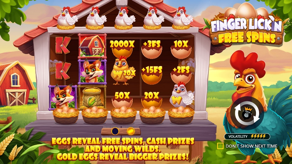 Finger Lick’n Free Spins,Finger Lick’n Free Spins slot,slot,tragamonedas online,juegos,juegos 777