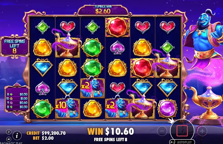Genie’s Gem Bonanza slot,tragamonedas,juegos,casino online,juegos 777