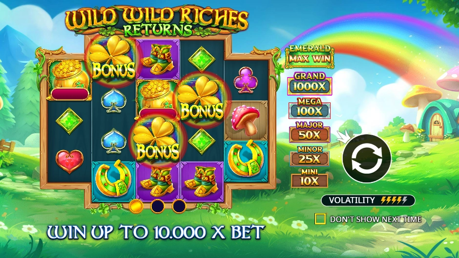 Wild Wild Riches Returns,Wild Wild Riches Returns slot,,tragamonedas,juegos,casino online,juegos 777