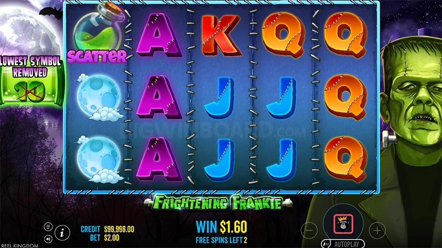 Frightening Frankie,Frightening Frankie slot,tragamonedas,juegos,casino online,juegos 777