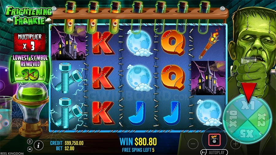 Frightening Frankie,Frightening Frankie slot,tragamonedas,juegos,casino online,juegos 777