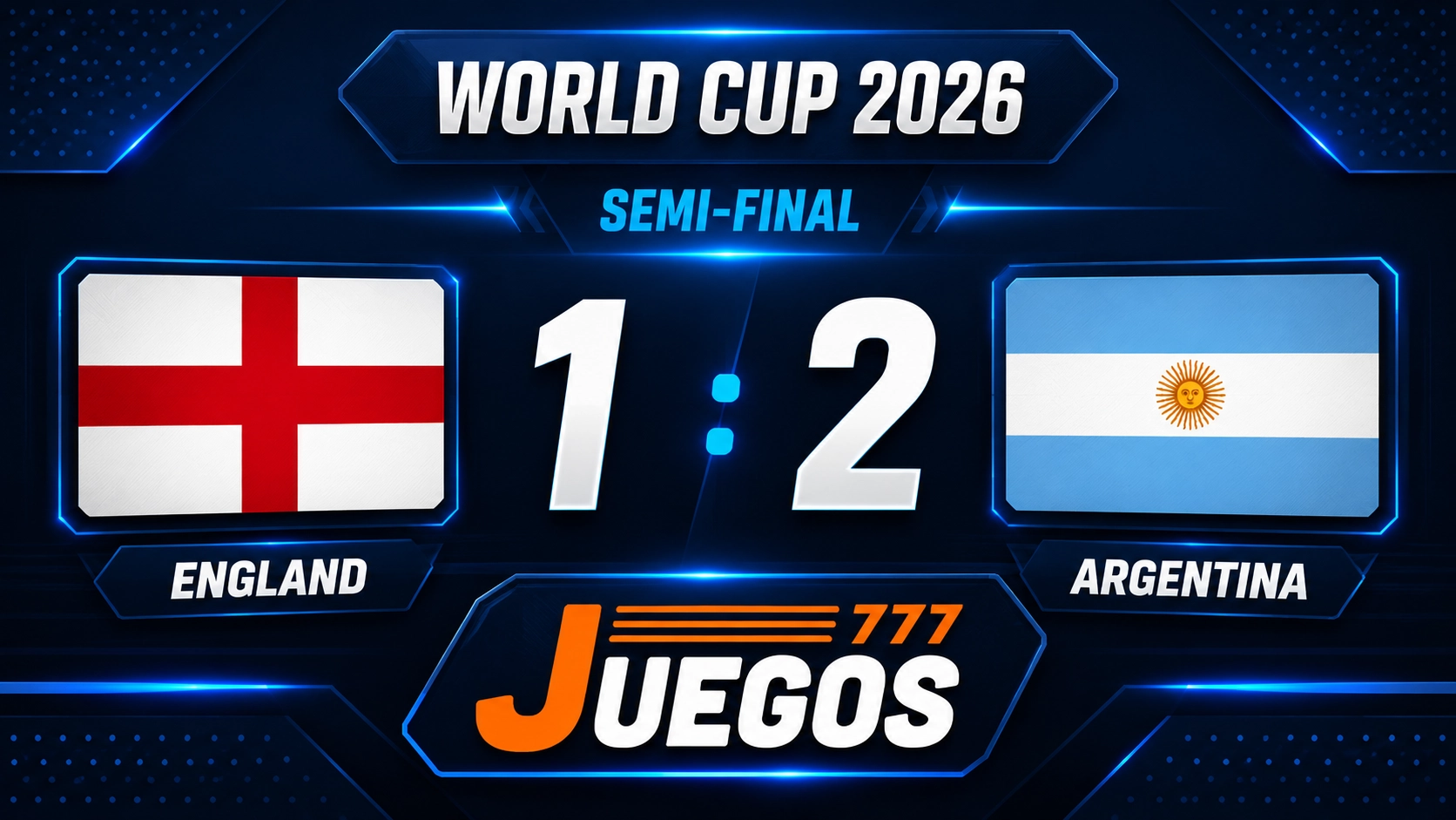 Mundial 2026,semifinal Mundial 2026,final Mundial 2026,Argentina vs Inglaterra,juegos 777,casion